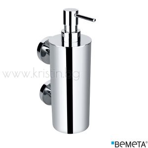 Дозатор за течен сапун Bemeta Omega Jumbo, стенен монтаж, хром
