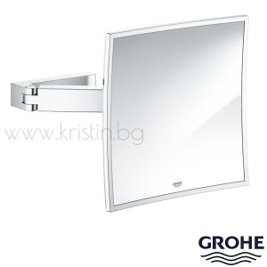 Увеличително огледало за баня Grohe Selection Cube