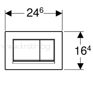 Пакет GEBERIT Duofix Delta 50, черна конзолна тоалетна чиния Tesi Rimless Silk Black, с бутон черен мат