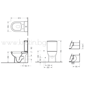 Моноблок Serel серия Friendly compact 6716 схема