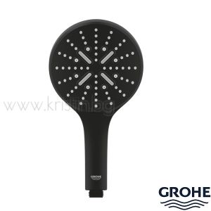 Ръчен душ Grohe SmartActive 130 Phantom black