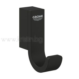 Закачалка за кърпи Grohe Selection, черен мат