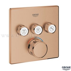 Термостат за вграждане Grohtherm Smartcontrol Brushed Warm Sunset