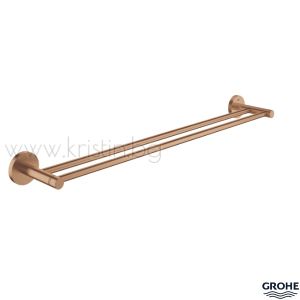 Двоен хавлийник за кърпи Grohe Essentials Brushed Warm Sunset