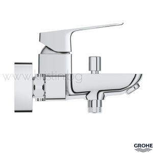 Смесител за душ/ вана Grohe Cubeo хром