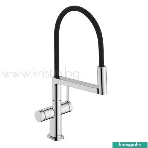 Смесител за кухня Talis Select M54 Semi Pro, с изтеглящ се чучур