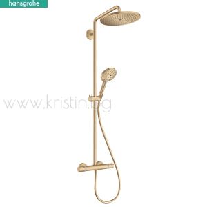 Термостатна душ система Hansgrohe Croma Select S, матиран бронз