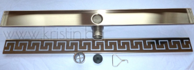 Линеен сифон 485 мм Inox Style Versace 1