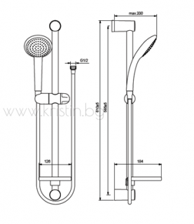 Душ комплект VidimaFresh М1  B0828AA