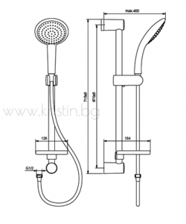 Душ комплект VidimaFresh L1  B0832AA