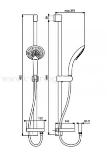 Душ комплект VidimaFresh XL3  B0835AA