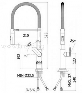  Paffoni Candy CA179CR  Professional