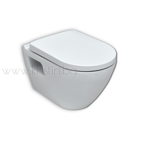 Serel Smart  SM10GTL  Soft close конзолна тоалетна чиния 52см с вградено биде