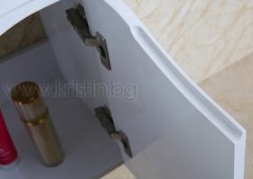 Шкаф за баня Ейми  60 см см комплект с мивка