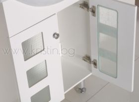 Шкаф за баня ICP8544  60 см  комплект с мивка