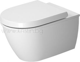 Duravit New Darling висяща тоалетна чиния с биде комплект с капак с плавно затваряне 