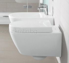 Subway 2.0  Vileroy&Boch висяща тоалетна чиния комплект с капак с плавно затваряне 