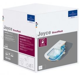 Vileroy&Boch Joyce висяща тоалетна чиния с DirectFlush