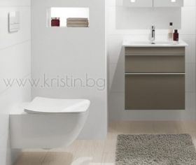  Vileroy&Boch  Venticello DirectFlush висяща тоалетна чиния комплект с капак 