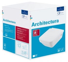  Vileroy&Boch Omnia Architectura  висяща тоалетна чиния комплект с капак 