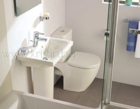 Моноблок с технология за измиване AquaBlade серия Connect Cube E042901, Ideal Standard