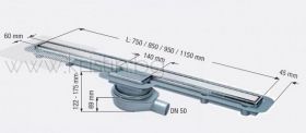 Линеен сифон  Kessel Linearis Super 60