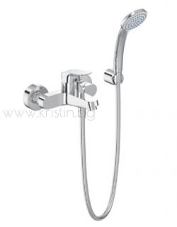 Смесител за вана/душ CeraFlex B1722AA Ideal Standard, с аксесоари