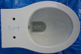 Конзолна тоалетна чиния Rimfree с вградено биде