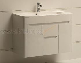 Комплект PVC шкаф за баня 85 см