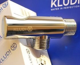 Захранващ извод за ръчен душ   с  държач , Kludi 6054705-00