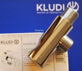 Коляно за вграждане с държач за ръчен душ Kludi 6054705-00