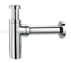 Сифон за мивка с овално тяло Ideal Standard, хром 