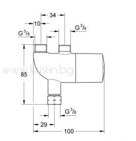 Микро термостат Grohtherm Micro