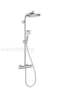 Душ система Hansgrohe  Crometta E 240 с термостатен смесител