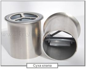 Подов сифон  Inox Style 10х10 см,  за вграждане на плочка