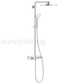 Grohe Euphoria SmartControl 310 Duo 26507000, душ система с термостат