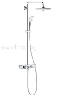 Grohe Euphoria 260 SmartControl Mono, душ система с термостат
