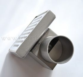 Подов сифон  Inox Style 10х10 см, квадрати