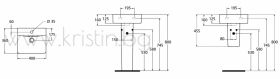 Мивка 40 см Connect Cube E803301 Ideal Standard