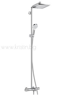 Hansgrohe  Crometta E240  - душ система с термостатен смесител за вана/душ