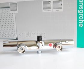 Hansgrohe  Crometta E 240 - душ система с термостатен смесител за душ