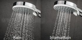 Hansgrohe  Crometta E 240 - душ система с термостатен смесител за душ
